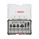 BOSCH 6-teiliges Rand- und Kantenfräser-Set, 8-mm-Schaft 2607017469