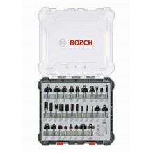 BOSCH 30-teiliges Fräser-Set, 8-mm-Schaft 2607017475