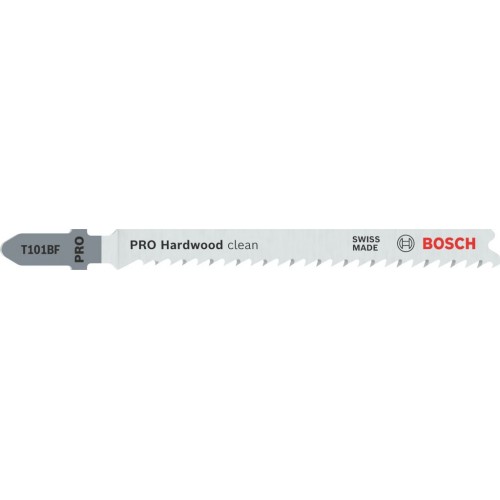 BOSCH PRO Hardwood clean T101BF Stichsägeblatt, 100 mm, 25-tlg. 2608634988