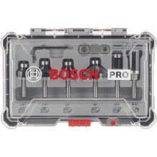 BOSCH 6-teiliges Rand- und Kantenfräser-Set, 1/4"-Schaft 2607017470