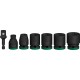 BOSCH PRO Impact Socket Set mit Adapter, 1/2 Zoll, Standard, 7-tlg. 2608003032