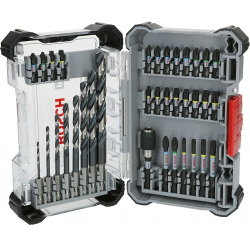 BOSCH PRO Impact Schrauberbits und Metallbohrer Set, 35-tlg. 2608521U80