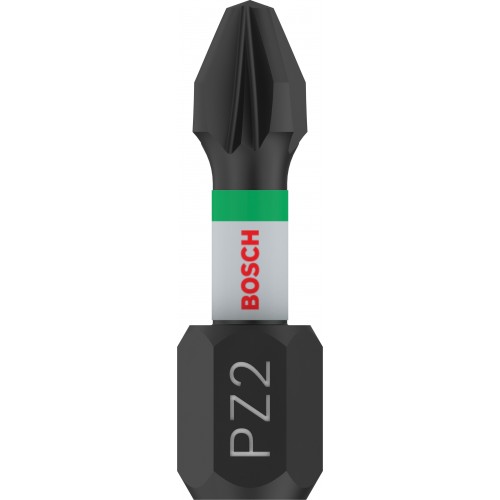 BOSCH PRO Pozidriv Impact Bit, PZ2, 25 mm, 2-tlg. 2608522401