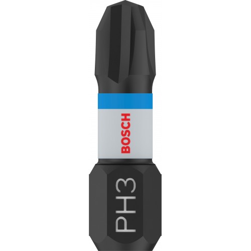 BOSCH PRO Phillips Impact Bit, PH3, 25 mm, 2-tlg. 2608522469