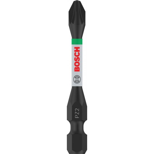 BOSCH PRO Pozidriv Impact Bit, PZ2, 55 mm, 2-tlg. 2608522544