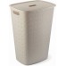 CURVER SOFTEX 56L Wäschesammler 34 x 43,8 x 59,9 cm, beige 00571-Z67