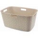 CURVER SOFTEX 45L Wäschekorb 39,7 x 59,4 x 27,4 cm, beige 00572-Z67