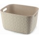 CURVER SOFTEX L 19L Körbchen 37,9 x 29,2 x 22,1 cm, beige 00574-Z67