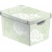 CURVER ROMANCE L Dekorative Aufbewahrungsbox 39,5 x 29,5 x 25 cm 04711-D64