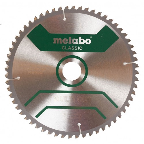 Metabo "Multi Cut Classic" HW/CT Kreissägeblatt 216x30, 60 PZ/LZ 5° 628066000