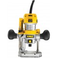 DeWALT D26203-QS Oberfräse mit 5-stufige Frästiefenvorwahl (900W/8mm) DeWALT D26203-QS Oberfräse mit 5-stufige Frästiefenvorwahl (900W/8mm)
