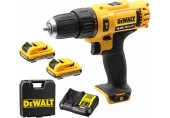 DeWALT DCD716D2-QW Akku Bohrer-Schlagschrauber (30Nm/10,8V/2x2,0Ah) koffer