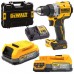 DeWALT DCD800E2T-QW Akku-Bohrschrauber XR (90Nm/18V/2x1,7Ah PowerStack) Tstak