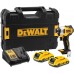 DeWALT DCF809D2T-QW Akku-Schlagschrauber 1/4" (190Nm/18V/2x2,0Ah) Tstak