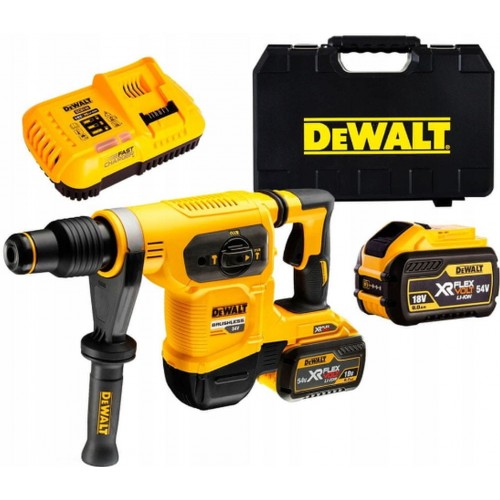 DeWALT DCH481X2-QW Akku-Kombihammer SDS-Max XR FlexVolt (6,1J/54V/2x9,0Ah) Tstak