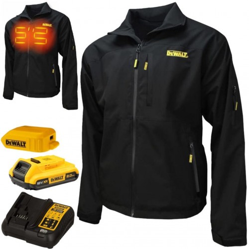 DeWALT DCHJ090BD1-XL Heizjacke, schwarz, Größe XL DeWALT DCHJ090BD1-XL Heizjacke, schwarz, Größe XL
