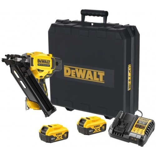 DeWALT DCN930P2-QW Akku-Nagler (50 - 90 mm/18V/2x5,0Ah) koffer