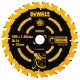 DeWALT DT10300-QZ Kreissägeblatt Handkreissäge 165 x 20 mm 24WZ