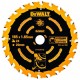 DeWALT DT10624-QZ Kreissägeblatt Akku 165 x 20 mm 24WZ