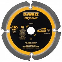 DeWALT DT1471-QZ Faserzement-Sägeblatt, 165 x 20 mm, 4Z