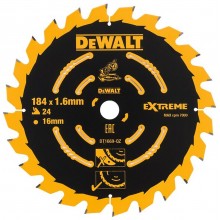 DeWALT DT1669-QZ Kreissaegeblatt 184 x 16 mm, 24WZ