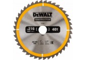 DeWALT DT1953-QZ Kreissägeblatt stationär 216 x 30 mm 40WZ