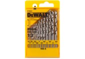 DeWALT DT5922-QZ Satz Bohrer für Metall HSS-G DIN 338, 13 Stück