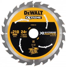 DeWALT DT99565-QZ Kreissägeblatt Sägeblatt 210 x 30mm 24WZ/FZ