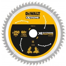 DeWALT DT99573-QZ Kreissägeblatt stationär 250 x 30mm 60WZ/FZ