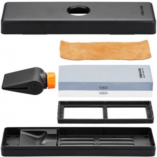 Fiskars Wetzstein Premium-Messerschärfer-Set 1058937