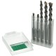 HiKOKI 4100840 SDS-Plus Basis Hammerbohrer 2- Schneider Set 5 teilig