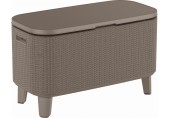 KETER BEVY BAR Kühlbox, Getränkebox, 83,5 x 40 x 50-74 cm, cappuccino 17209510