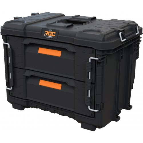 KETER ROC PRO GEAR 2.0 Box mit zwei Schubladen 56,5x37,5x41,3 cm 17212781