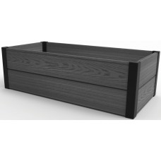 KETER MAPLE TROUGH Hochbeet, 106 x 106 x 32 cm, grau 17209666
