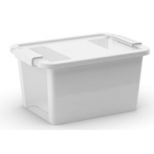 KIS BI BOX S 11L 36,5x26x19cm weiß/transparent