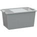 KIS BI BOX L 40L 55x35x28cm grau/transparent