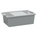 KIS BI BOX M 26L 55x35x19cm grau/transparent