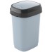 KIS DUAL SWING BIN M 25L Abfalleimer 26x37x47,5cm grau