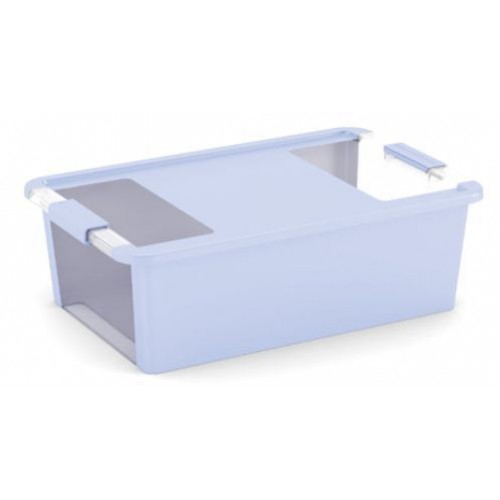 KIS BI BOX XS 3L 26,5x16x10cm blueberry/transparent