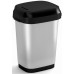 KIS DUAL SWING BIN STYLE S 10L Abfalleimer 19 x 25 x 32 cm silber