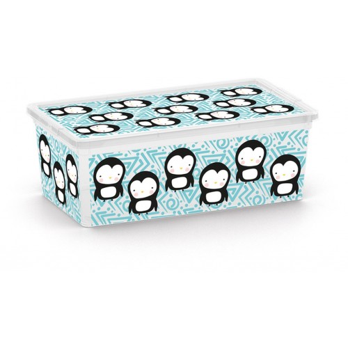 KIS C BOX CUTE ANIMALS XS 33,5x19x12cm 6L