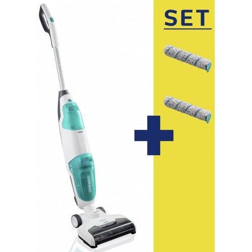 LEIFHEIT Regulus Aqua PowerVac Set Wischsauger + 2 Reinigungswalzen 11922