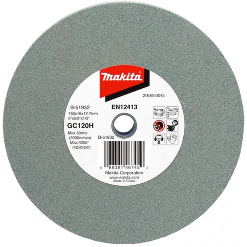 Makita B-51932 Schleifstein GC120H 150x16x12.7mm