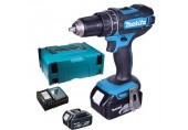 Makita DHP482RTJ Akku-Schlagbohrschrauber Li-ion (2x5,0Ah/18V) Makpac 2