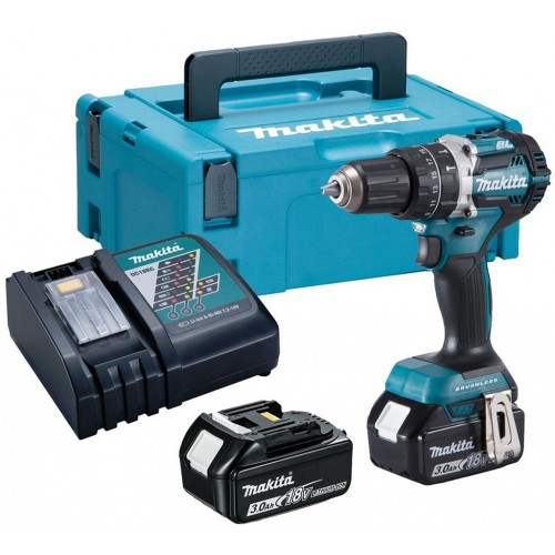 Makita DHP484RFJ Akku Schlagbohrschrauber Li-ion Li-ion (2 x 3,0 Ah/18V) Makpac