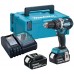 Makita DHP484RFJ Akku Schlagbohrschrauber Li-ion Li-ion (2 x 3,0 Ah/18V) Makpac