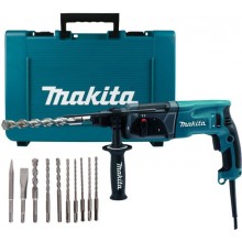 Makita HR2470X16 SDS-Plus Bohrhammer ( 780W/2,4J)+D-46361