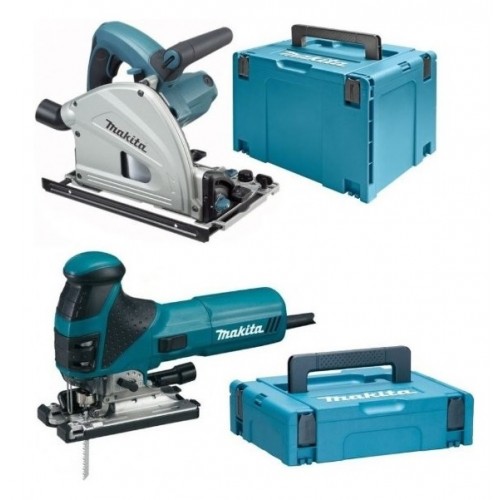 Makita MEU029J Spezial Set Tauchsäge SP6000J+Stichsäge 4351FCTJ, Systainer Makita MEU029J Spezial Set Tauchsäge SP6000J+Stichsäge 4351FCTJ, Systainer