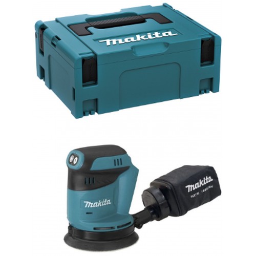 Makita DBO180ZJ Akku-Exzenterschleifer Li-Ion (18V/123mm) ohne Akku, Makpac