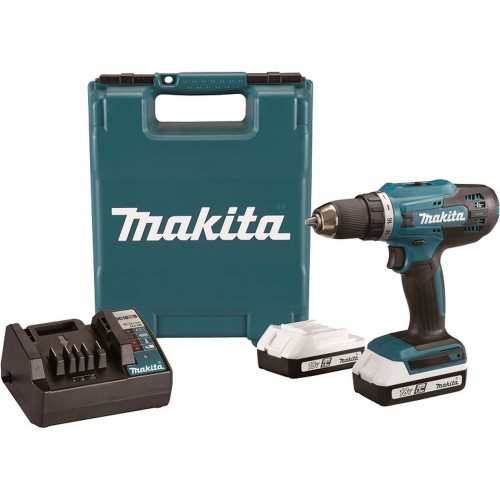 Makita DF488D002 Akku-Bohrschrauber Li-ion 2x18V/1,5Ah G